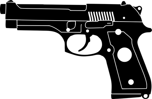 Gun Pistol Illustration